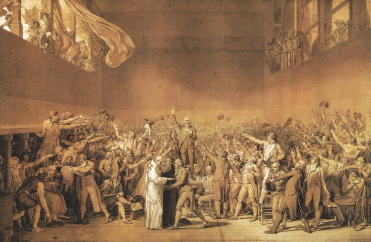 Painting: The Tennis Court Oath